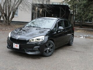 2019 BMW 2 серии Active Tourer 218i F45 Рестайлинг, чёрный, 1490000 рублей, вид 2