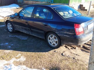 2005 Hyundai Elantra III (XD2) Рестайлинг, синий, 380000 рублей, вид 3