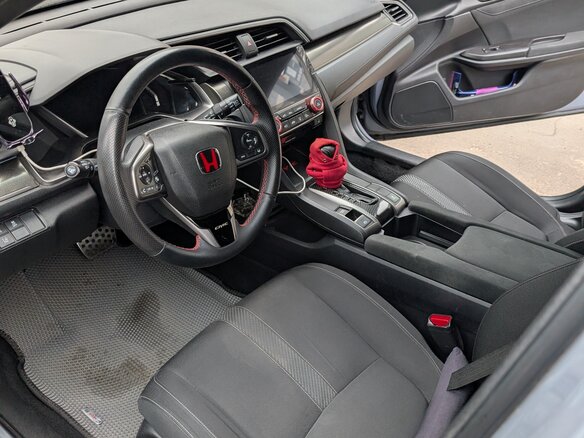 2018 Honda Civic X, серый, 1550000 рублей - вид 9
