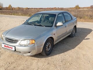 2003 Kia Shuma II, серебристый, 120000 рублей, вид 2