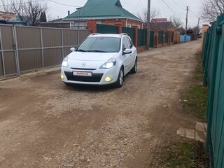 2009 Renault Clio III Рестайлинг, белый, 750000 рублей, вид 4