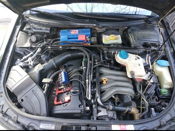 2002 Audi A4 II (B6), чёрный, 780000 рублей - вид 9