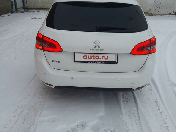 2019 Peugeot 308 II Рестайлинг, белый, 1280000 рублей - вид 3