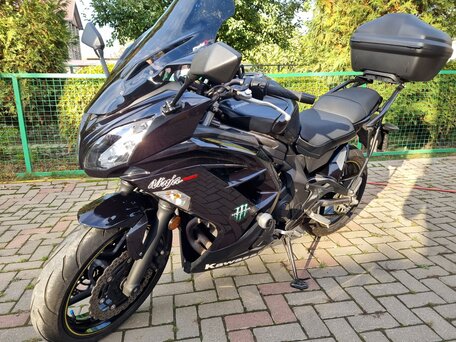 2012 Kawasaki ER-6F (Ninja 650R), чёрный, 519000 рублей, вид 1