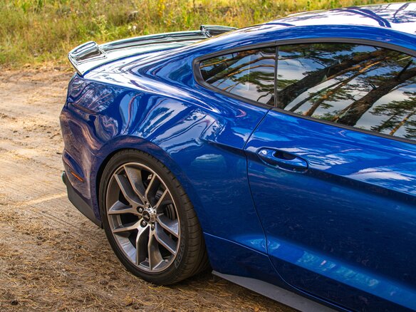 2017 Ford Mustang VI, синий, 4700000 рублей - вид 14