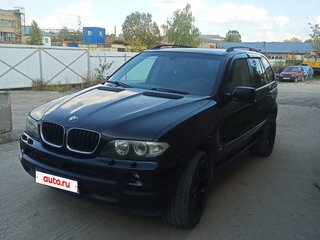 2004 BMW X5 3.0i I (E53) Рестайлинг, чёрный, 1180000 рублей, вид 1