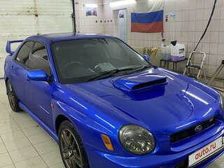 2002 Subaru Impreza WRX STi II, синий, 1300000 рублей, вид 3