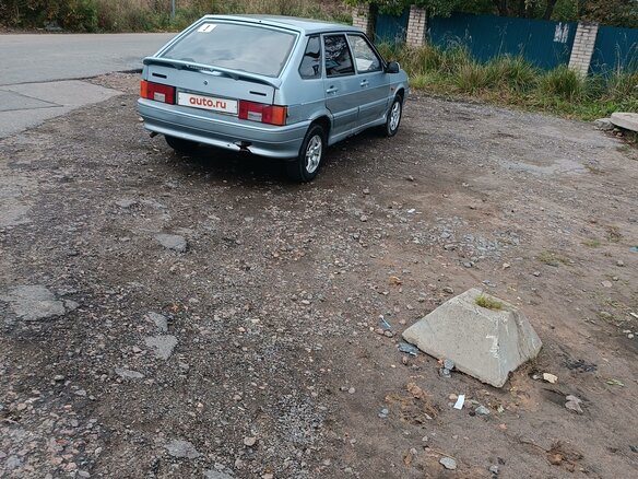 2007 Lada (ВАЗ) 2114, серебристый, 120000 рублей - вид 3