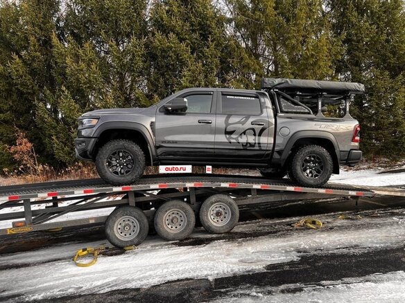 2022 Ram 1500 Crew Cab TRX V, серый, 13900000 рублей - вид 5