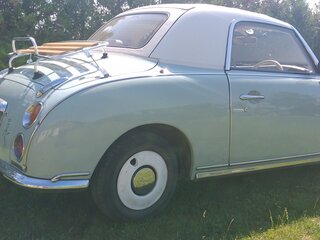 1991 Nissan Figaro, голубой, 3200000 рублей, вид 4