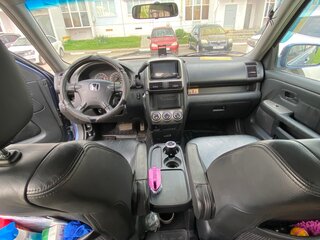 2003 Honda CR-V II, голубой, 1290000 рублей, вид 5