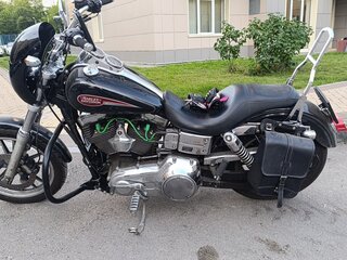 2008 Harley-Davidson Dyna Low Rider, чёрный, 700000 рублей, вид 2