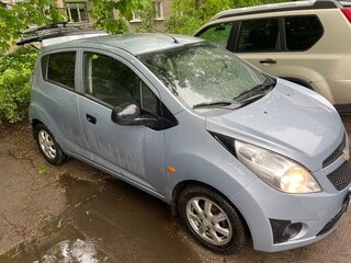 2011 Chevrolet Spark III, серый, 580000 рублей, вид 3