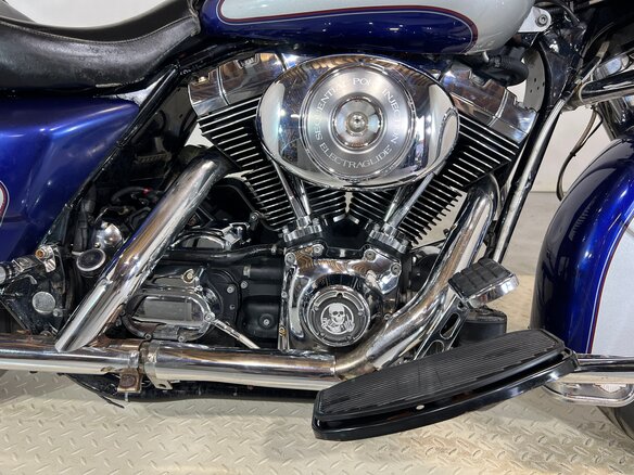 2006 Harley-Davidson Electra Glide, синий, 510000 рублей - вид 17