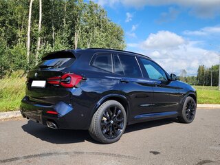 2024 BMW X3 30i xDrive III (G01) Рестайлинг, синий, 7800000 рублей, вид 4