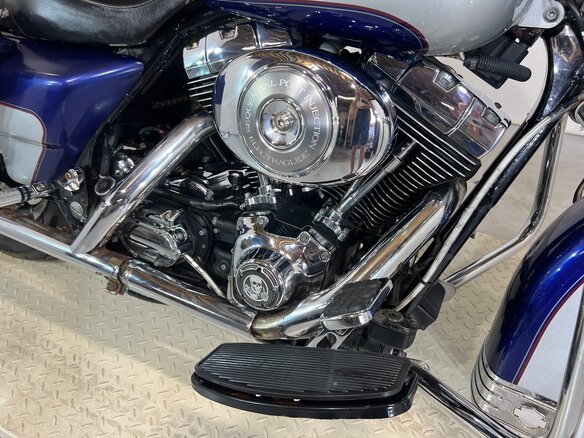 2006 Harley-Davidson Electra Glide, синий, 510000 рублей - вид 16