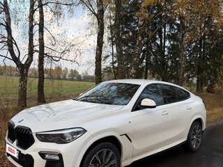 2020 BMW X6 30d III (G06), белый, 5600000 рублей, вид 5