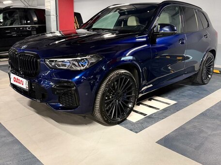 2021 BMW X5 M50d IV (G05/G18), синий, 10600000 рублей, вид 1