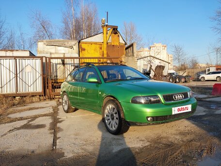 1998 Audi A4 I (B5), зелёный, 450000 рублей, вид 3