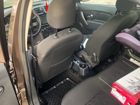 2019 Renault Logan Stepway II Рестайлинг, коричневый, 1250000 рублей - вид 5