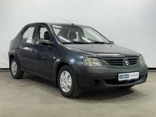 2008 Renault Logan I, серый, 185000 рублей, вид 3