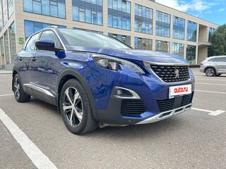 2017 Peugeot 3008 II, синий, 1600000 рублей, вид 4