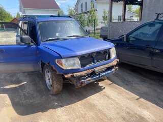 2002 Mitsubishi Pajero Pinin, синий, 300000 рублей, вид 1