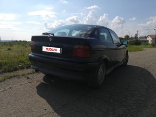 1995 BMW 3 серии Compact 316i III (E36), синий, 500000 рублей, вид 2