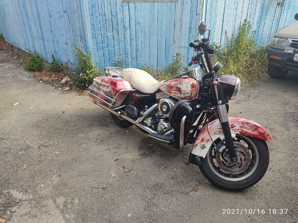 2006 Harley-Davidson Road King, белый, 1000000 рублей - вид 12