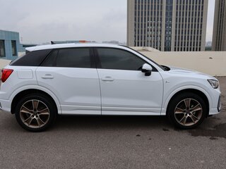 2022 Audi Q2 L 35 TFSI I Рестайлинг, белый, 2500000 рублей, вид 4