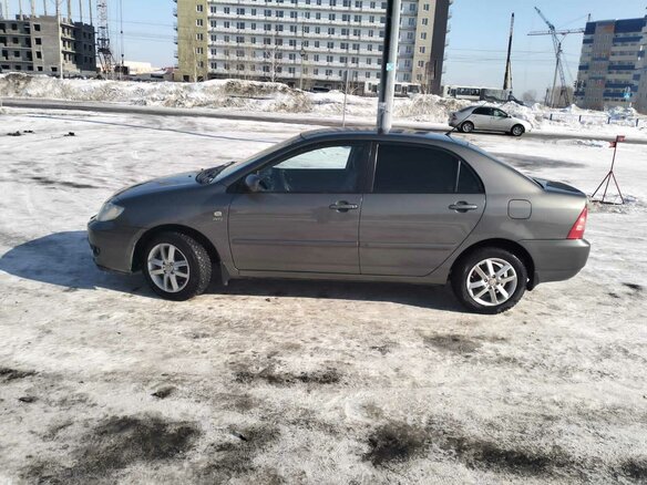 2005 Toyota Corolla IX (E120, E130) Рестайлинг, серый, 600000 рублей - вид 6