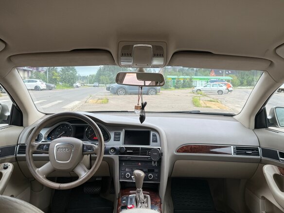 2007 Audi A6 III (C6), бежевый, 850000 рублей - вид 5