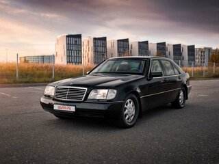 1996 Mercedes-Benz S-Класс 600 III (W140) Рестайлинг, чёрный, 10800000 рублей, вид 1