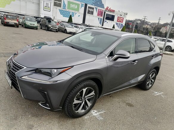 2021 Lexus NX 300 I Рестайлинг, серый, 2900000 рублей - вид 6