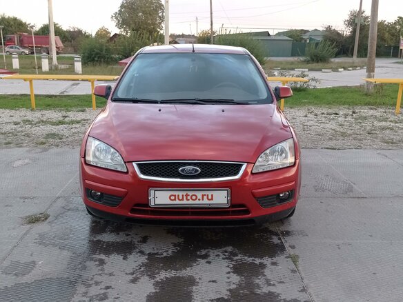 2007 Ford Focus II, красный, 430000 рублей