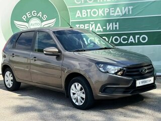 2019 Lada (ВАЗ) Granta I Рестайлинг, коричневый, 635000 рублей, вид 2