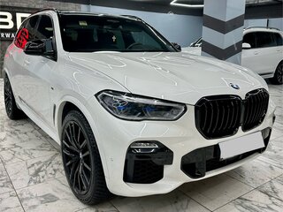 2019 BMW X5 M50d IV (G05/G18), белый, 4500000 рублей, вид 4