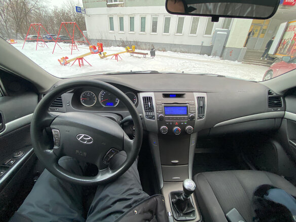 2008 Hyundai Sonata V (NF), серебристый, 500000 рублей - вид 9