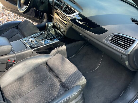 2015 Audi A6 IV (C7) Рестайлинг, серый, 2650000 рублей - вид 16