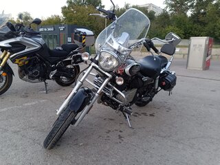 2021 Bajaj Avenger, чёрный, 220000 рублей, вид 2