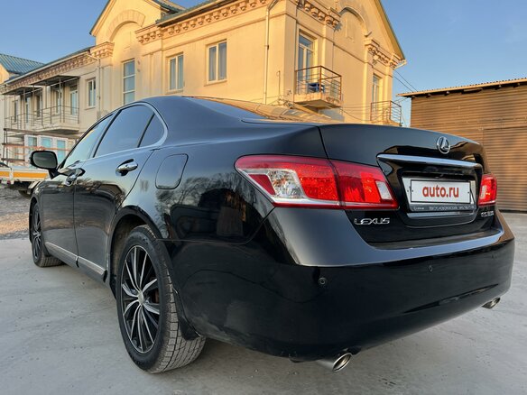 2012 Lexus ES 350 V Рестайлинг, чёрный, 1590000 рублей - вид 6