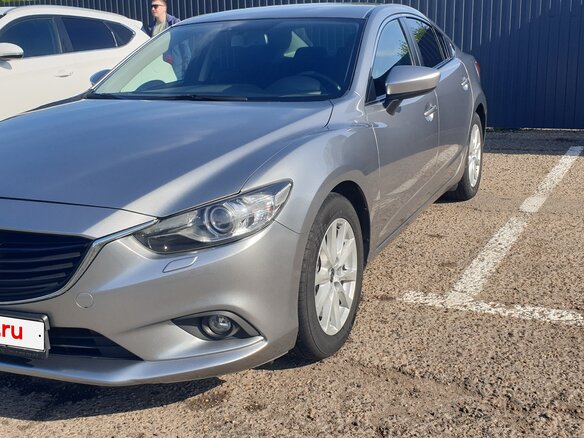 2013 Mazda 6 III (GJ), серебристый, 1850000 рублей - вид 3