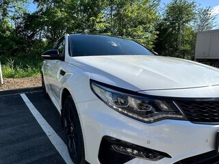 2019 Kia Optima IV Рестайлинг, белый, 2350000 рублей, вид 4