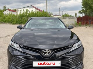 2018 Toyota Camry VIII (XV70), чёрный, 3200000 рублей, вид 1