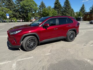 2019 Toyota RAV4 V (XA50), красный, 3800000 рублей, вид 3