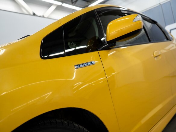 2012 Honda Fit Hybrid II, жёлтый, 1109000 рублей - вид 6