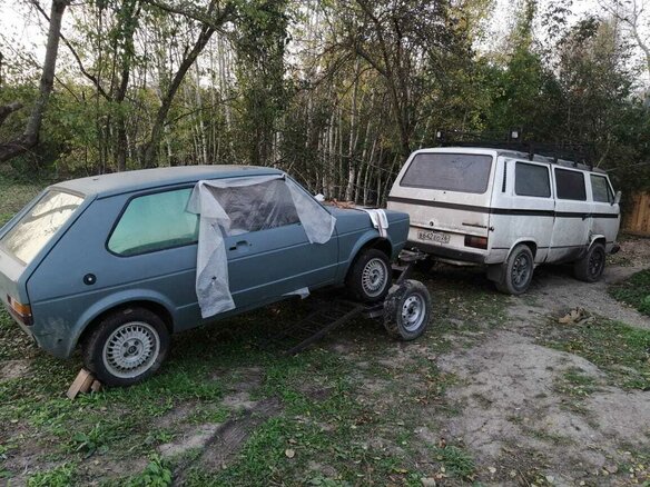 1981 Volkswagen Golf I, зелёный, 150000 рублей - вид 6