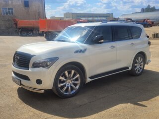 2014 Infiniti QX80 I, белый, 2300000 рублей, вид 1