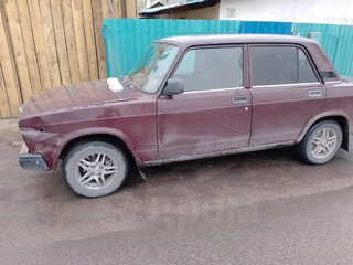 2005 Lada (ВАЗ) 2107, пурпурный, 130000 рублей, вид 2