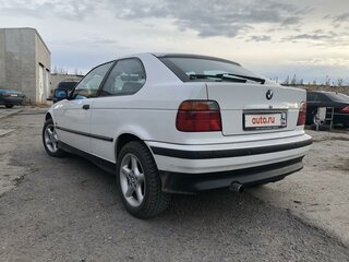1997 BMW 3 серии Compact 316i III (E36), белый, 1200000 рублей, вид 3